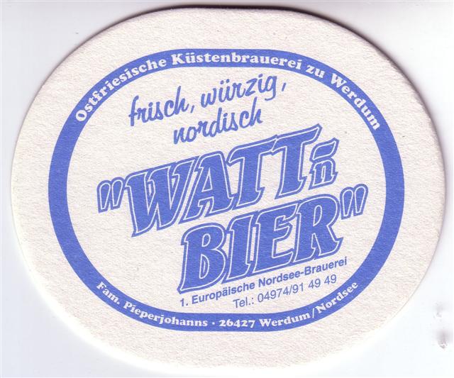 werdum wtm-ni wattn 1a (oval185-watt'n bier-blau)